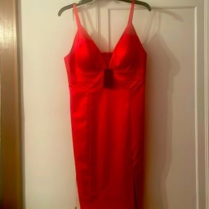 Guess red dress